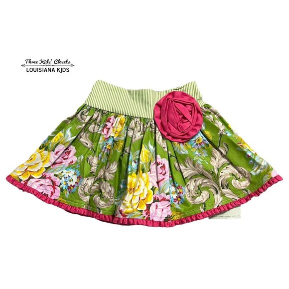 NEW Persnickety 3Y Daffodils & Dandelions Dolly Skirt
